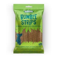 Image of Benevo Rumble Strips 14 Pack Vegan Dog Chews Low Fat Rawhide Alternative