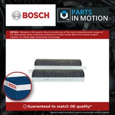 Image of Pollen / Cabin Filter 1987435641 Bosch 1609998880 6447XG 9801448180 9807746480