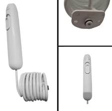 Image of White Power Floss Flosser Handle With Magnet For Philips Sonicare Oral Irrigator