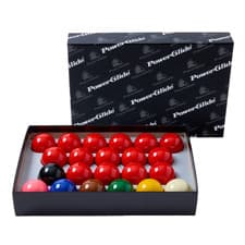 Image of PowerGlide Snooker Ball Set 22 Balls. Official Tournament Size 2 1/16 Inch