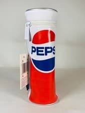 Image of Helix Retro 90’s Style Pepsi Can Pencil Case Pen Holder With Tags