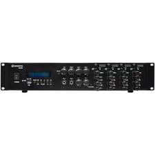 Image of Adastra A8300 2U Rack Mixer-Amplifier Multiroom Audio System Bluetooth USB