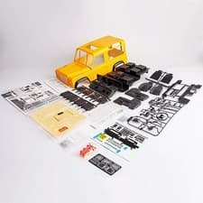 Image of Killerbody LR90 Hardbody Set Painted YELLOW KBLR002 scale D90 body 280mm WB