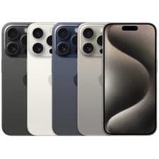 Image of Apple iPhone 15 Pro Max - 256GB 512GB 1TB - All Colours - Unlocked - Excellent