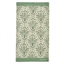 Image of Joules Palm Geo Towels Green