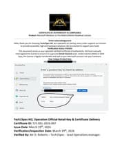 Image of Genuine Microsoft Windows 11 Pro License Key -Lifetime – Email Delivery + USB