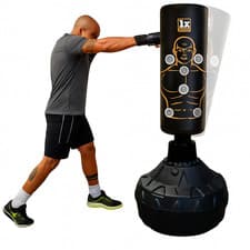 Image of Free Standing Punch Bag Heavy Duty Adult Boxing Kickboxing MMA Martial Arts Gym