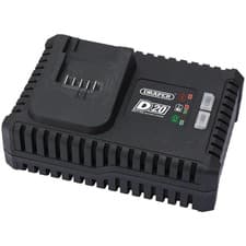 Image of Draper Fast Battery Charger for D20 20v Cordless Lithium Ion Batteries
