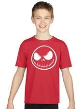 Image of Jack Skellington Halloween CHILDRENS Tshirt Horror Nightmare Christmas Boys Girl