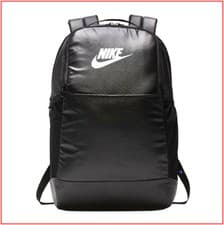 Image of Nike BRASILIA TRAINING Backpack - Laptop / Tablet Shoe Pocket Sz Medium - BLACK