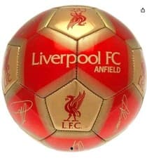 Image of LIVERPOOL FC SIGNATURE FOOTBALL  SIZE 5