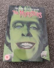 Image of THE MUNSTERS THE COMPLETE SECOND SEASON DVD BOX SET BRAND NEW SEALED