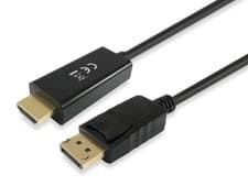 Image of Equip 119391 Displayport Adapter HDMI M/M 3.0 m 4K/30Hz Black