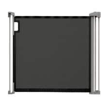 Image of Ingenuity The Thruway 52W Series Pet and Baby Gate with Tuck Away Mesh Black