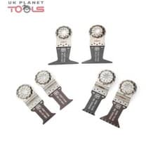 Image of FEIN Multitool Saw Blade Set 6PCS Best of E-Cut for Wood & Metal