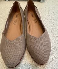 Image of TOMS Women's Jutti Neat Ballet Flat SHOES SIZE UK 3.5 NEW WITHOUT BOX