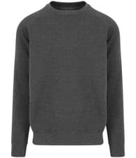 Image of AWDis Graduate Heavyweight Cotton Blend Long Sleeve Sweatshirt Crew Neck Jumper