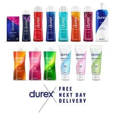 Image of Durex Play Sex Lube Massage 2 in 1 Gel Flavoured Lubricants 50ml 100ml 200ml
