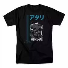 Image of Atari 2600 console T-Shirt – Black – fits like S/M - Retro Gaming NEW
