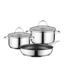 Image of Neff Z943SE0 3 Piece Stainless Steel Finish Pan Set