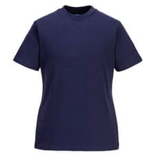 Image of Portwest Womens Ladies Turin Premium 100% Cotton Plain Work T-Shirt Top B192