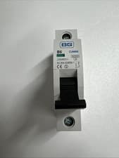 Image of BG CUMB6 - British General 6A 6 Amp SP MCB Miniature Circuit Breaker Fuse