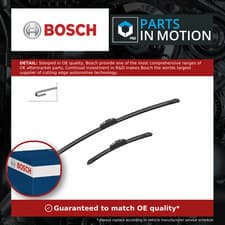 Image of 2x Wiper Blades (Pair) Flat Aero type AR706S 3397014638 Bosch Aerotwin Retrofit
