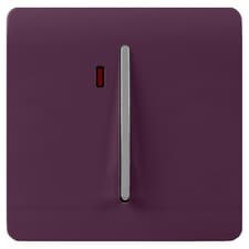 Image of Trendi Switch Plum Designer Lightswitches, Plug Sockets, Fused Spurs,TV