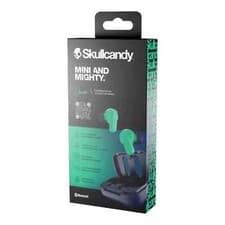 Image of Skullcandy Dime Wireless In-Ear True WIreless Ear Buds - Dark Blue/Green