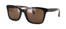 Image of Ted Baker Hassan TB1723 Sunglasses 001 Gloss Black / Brown & Case BNWT FREEPOST
