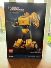 Image of LEGO Icons Transformers Bumblebee Action Figure Building Set Brand New (10338)