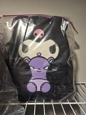 Image of Sanrio Kuromi Bear Cosplay Loungefly Mini Backpack 