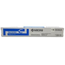 Image of Kyocera TK-5195 Cyan Toner Cartridge Genuine Original for TASKalfa 306ci 307ci