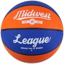 Image of Midwest League Basketball 6 Blue/Orange 6 Blue/Orange