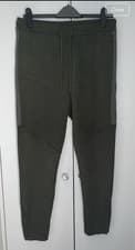 Image of Superdry Men’s Khaki Joggers Size Medium - BNWT Slim Fit Tech Tracksuit Bottoms