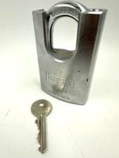Image of KASP K18060XD HARDENED STEEL 60mm High Security Padlock Closed Shackle 1 key