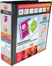 Image of Elba A4 4 D-Ring Binder, 65Mm Capacity, 90Mm Spine, Presentation Folder with Cus