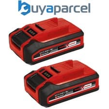 Image of Einhell 2x 4.0Ah PLUS Battery Twin Pack 18V PXC Batteries For All Power X-Change