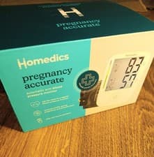 Image of Homedics Pregnancy Accurate Arm Blood Pressure Monitor Automatic White New Boxed