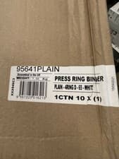 Image of 65mm Presentation Ring Binder 4 D-Ring A4 65mm Rings White X 10