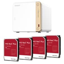 Image of QNAP TS-462-4G 4-Bay NAS | 16/32/40TB Storage Options HDD 3.5" Desktop Enclosure