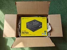 Image of Corsair RM750x -- 750w 80 Plus Gold Fully Modular ATX PSU 750 Watt -- New Sealed