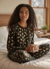 Image of Chelsea Peers Pineapple Pyjamas PJs Size Small Uk- 10, RRP £55 -Super Soft -BNWT