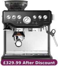Image of Sage The Barista Express SES875BKS Bean to Cup Coffee Machine Black Sesame*