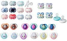 Image of Tommee Tippee Soothers 0-6m / 6-12m / 6-18m Different Types Many Styles