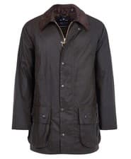 Image of Barbour Men's Beaufort Wax Jacket Size 44. Olive Green.