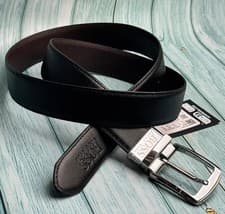 Image of HUGO BOSS Reversible Leather Men Dress Belt