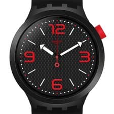 Image of A Scarce Superb 2019 Swatch Big Bold SO27B1012 BBBLOOD UNWORN MINT COND NEW BATT