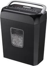 Image of Commercial Paper Shredder Industrial 6 Sheet Cross Cut Heavy Duty Home Office