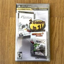 Image of *New & Sealed* 2 Games in 1 Mercury & Mercury Meltdown for Sony PSP